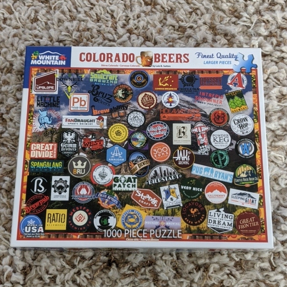 White Mountain Colorado Beers Puzzle